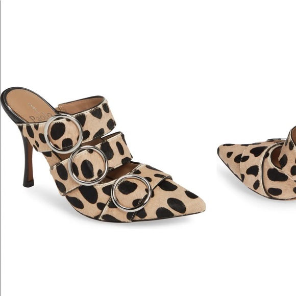 New Leopard Upton Strappy Mule by LINEA PAOLO - Picture 3 of 6